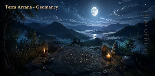 Geomancy: The sixteen geomantic figures