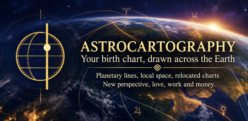 Astrocartography: Your birth chart across the world